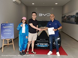 Serah Terima BYD Seal Premium mrs Lina