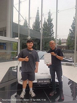 Pemesanan BYD Seal Premium Mr Natan