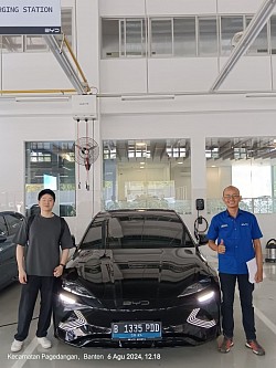 Serah terima BYD seal performance