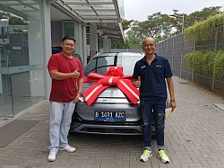 Serah terima BYD Atto 3 mr wang