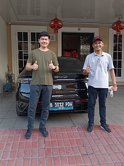 Serah terima BYD seal Premium mr Joni