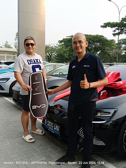 Serah terima BYD Seal Premium Mr Aditya
